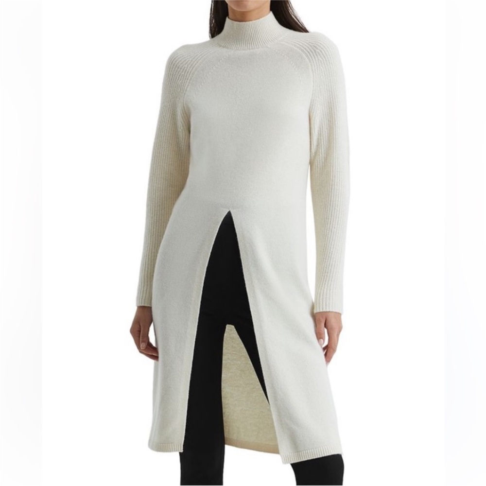 Reiss Astrid Split Front Sweater